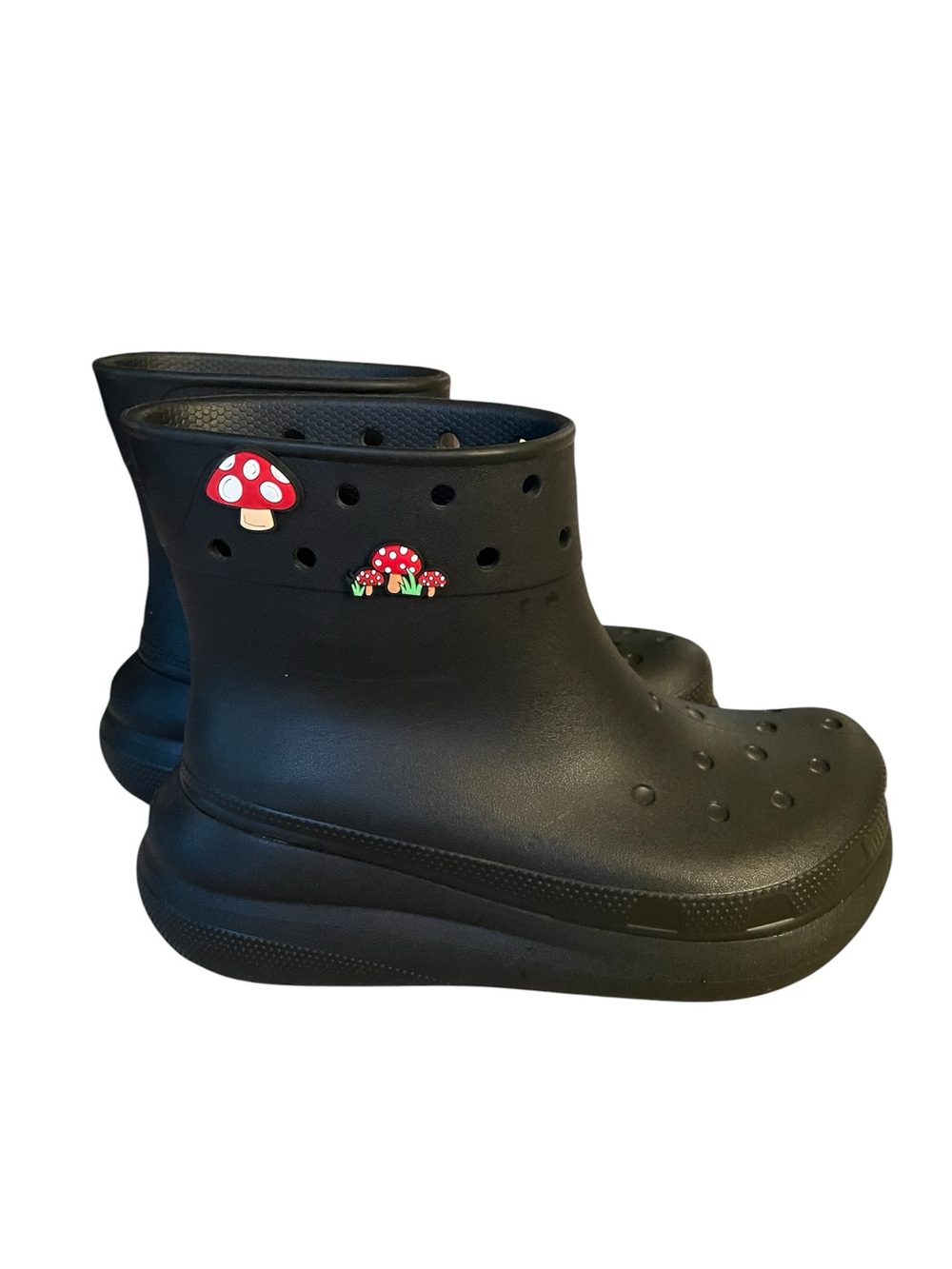 CROCS Black Ankle Rain Booties